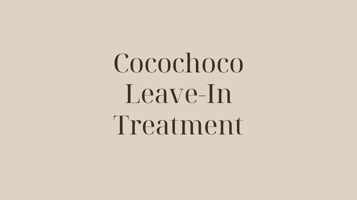 Cocochoco Leave-In Treatment — så får du djup näring och förlängd keratinbehandling