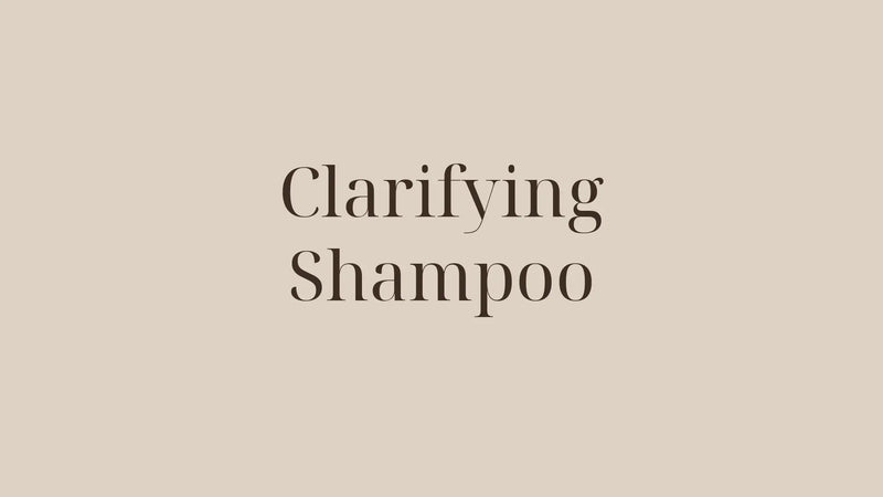 Clarifying shampoo inför keratinbehandling