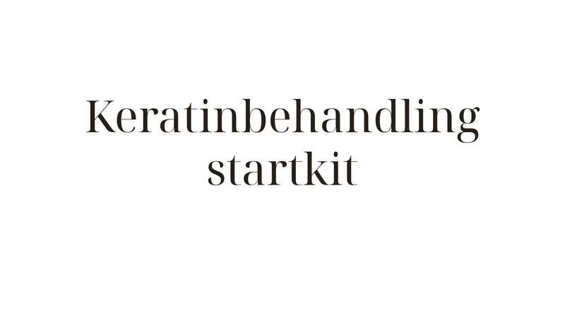 Cocochoco startkit för keratinbehandling hemma