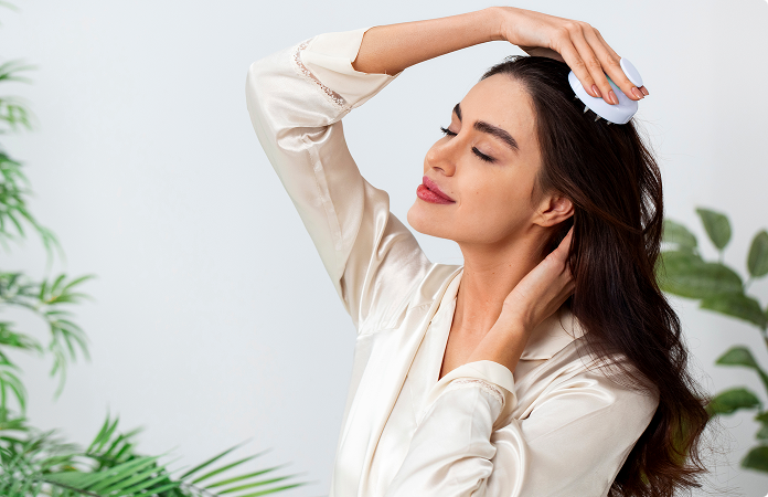 Keratin section image