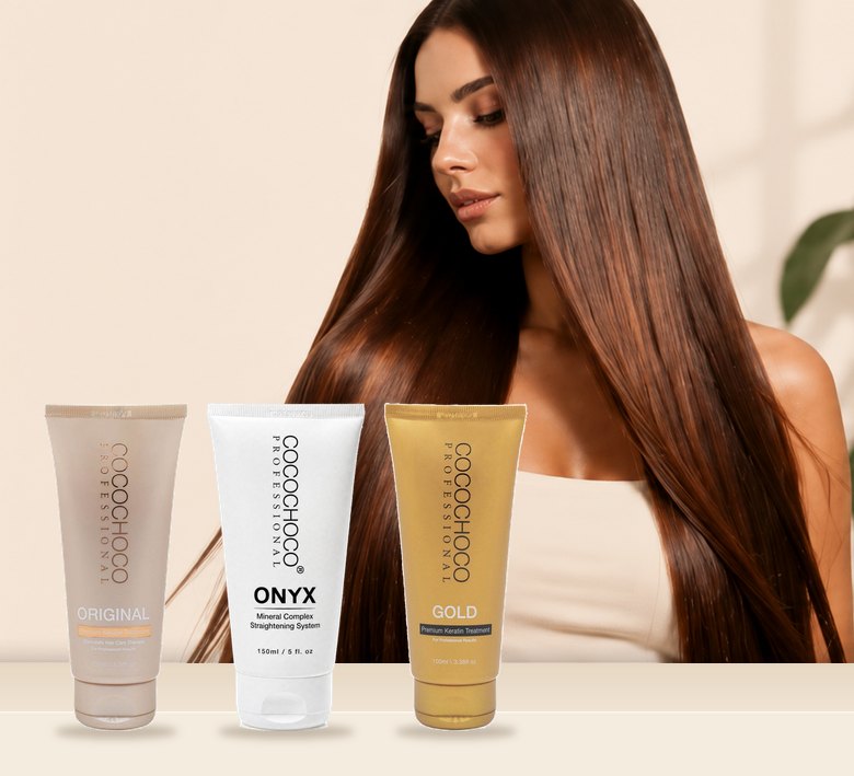 Cocochoco Original, Onyx och Gold keratin