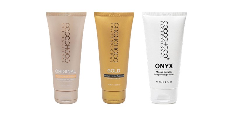 Cocochoco Original, Gold och Onyx keratin