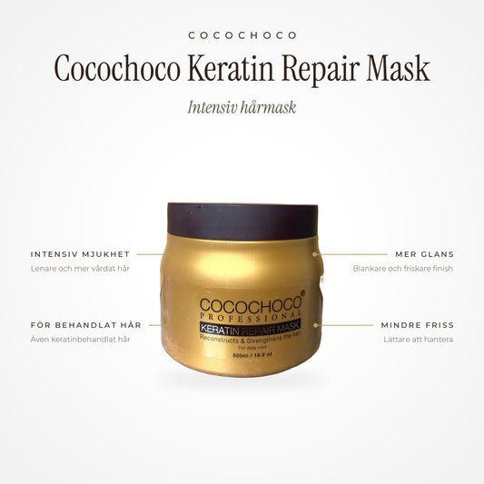 Fördelar: Cocochoco Keratin Repair Mask 500 ml