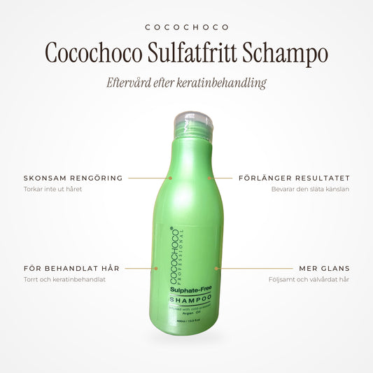 Fördelar: Cocochoco Sulfatfritt Schampo 400 ml